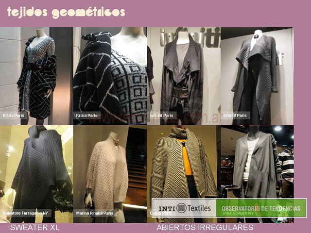 Tejidos geometricos para mujer moda otoño invierno10